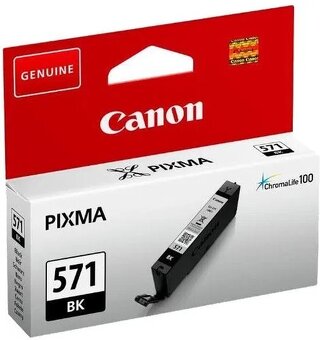 Canon CLI-571C azurová a CLI-571BK černá - 2