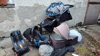Kočárek Baby Jogger Summit+korba+vajíčko s izofixem - 2