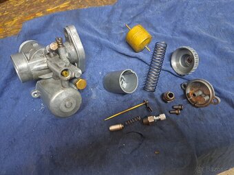 Jawa 250 559 Panelka karburátor Jikov 2926SD2769 sytič - 2