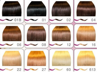 100pramenu = 100g remy pravých vlasu. ŽIVÉ HUSTÉ 1G skladem - 2