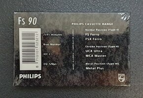 Audiokazeta PHILIPS FS 90 - 2