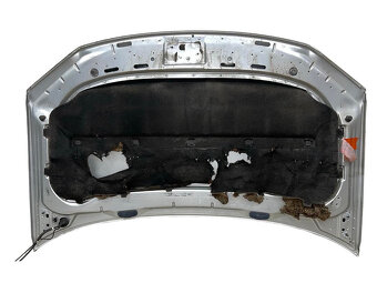 Kapota stříbrná metalíza LA7W VW Touran 1T2 FL 2007 - 2