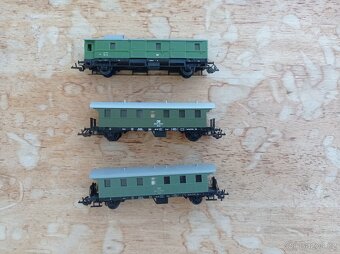 sada vagonků pro vláčky TT - 2