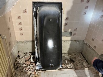 Plechová vana 170x70cm - 2