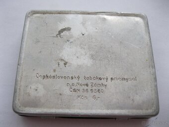 Plechová krabička od cigaret - 2