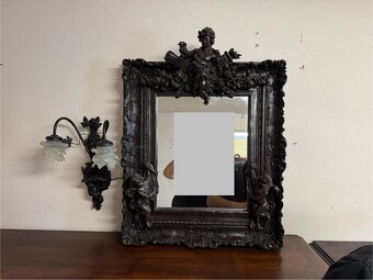 Starožitné zrcadlo s aplikami - 2