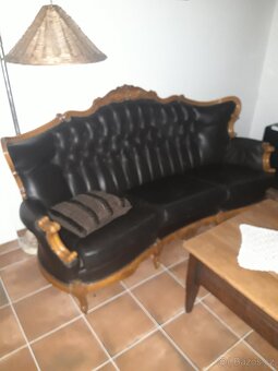 kožená sedačka - 2