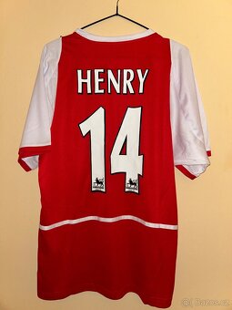 Fotbalový dres Arsenal, Thierry Henry - 2