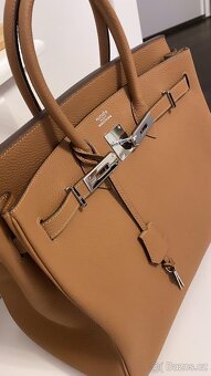 Hermes kabelka Birkin 35 navy blue - 2