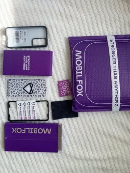 Mobilfox Samsung S23 NOVÝ  černý kryt + ochranné sklo - 2