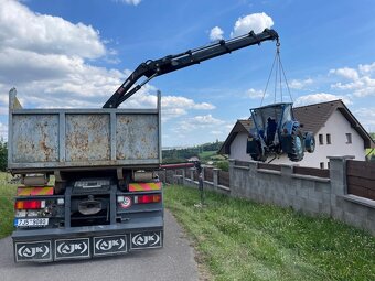 Nabízíme přepravu a práci s hydraulickou rukou - 2