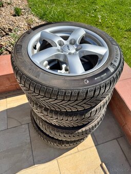 Zimní kola Rail 5x112 pneu Michelin 205/55 R16 - 2