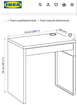 Ikea Micke stůl - 2