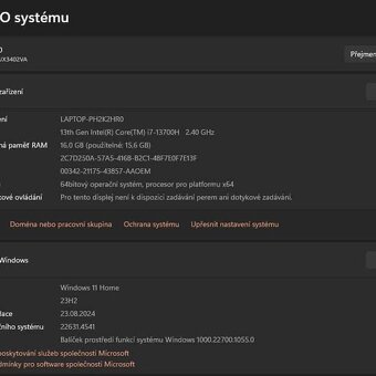 ASUS Zenbook 14 UX3402VA – i7 / 16GB RAM / 1TB SSD – jako no - 2
