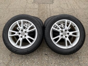 Originální alu kola Audi 5x112 r18, pneu 235/55 r18 - 2