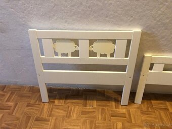 Dětská postel IKEA se zábradlím - 2