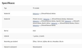 TV stolek - 2