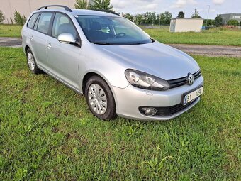 VW Golf VI 1.6 TDI 77kw Kombi Klima Model 2012 Nová Stk - 2