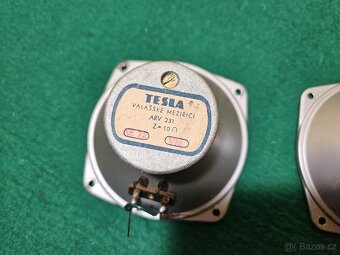 2x TESLA ARV 231 repro. Stříbrné - 2
