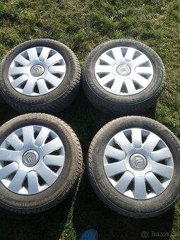 Prodám alu kola Citroen 4x108 195/50/15 - 2