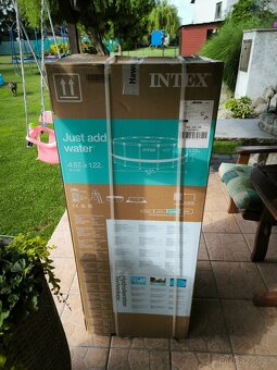 Intex Prism Frame 4,57 x 1,22 m s kartušovou filtrací - 2