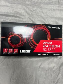 Rx 6800 16gb originální krabice + faktura - 2