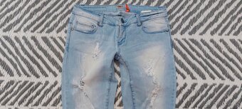 SENZAČNÍ TRHANÉ SKINNY RIFLE- ONLY - vel.30 L 34 - 2