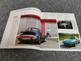Prospekt Porsche výrobní program, 38 stran, německy, 1983 - 2
