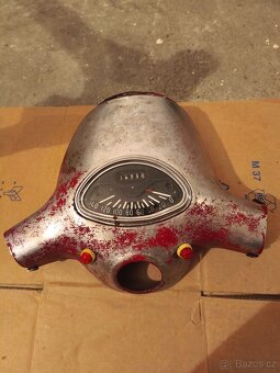 Přední maska a tachometr Jawa Panelka - 2