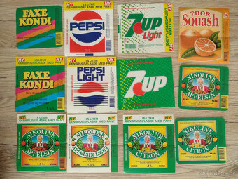 Predám staré etikety - alko, nealko - 2