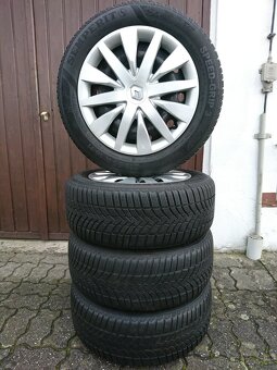 Renault Megane 3,4 ,Laguna 3 16"  215/55/16 zimní Kola - 2