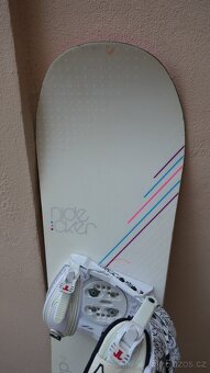 Snowboard NIDECKER DIVINE 149CM/VÁZÁNÍ BURTON - 2