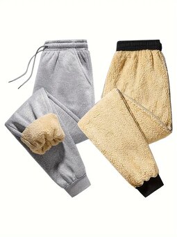 Zimní tepláky s kožíškem XXL/"XL" Nové - 2