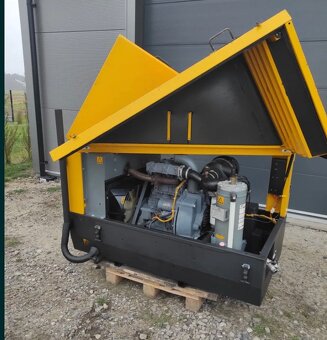 Šroubový kompresor Atlas Copco xas 46 s motorem Deutz, rok v - 2