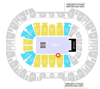 YZO O2 ARENA 27.9.2026 - 2x I.kategorie - 2