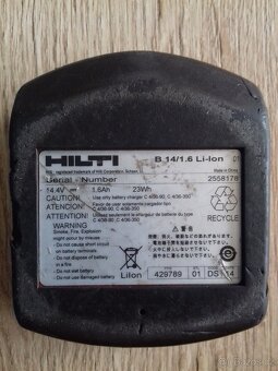 baterie HILTI - 2