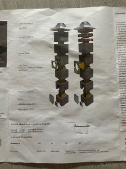 Zbytek komína D160 - 2