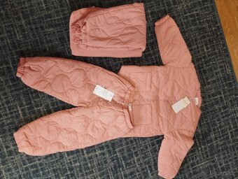 Set bunda + kalhoty, vel. 98 pro dvojcata - 2