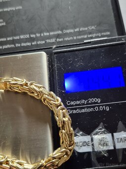 Zlaty naramek 14kr - 2