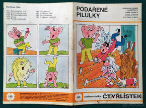 ČTYŘLÍSTEK č. 165/1989 PODAŘENÉ PILULKY hledaný - 2