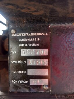 Prodám, Dvoububnová sekačka Vari Robus BDR 700 - 2