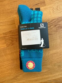 dětské lyžařské MERINO ponožky, 2 páry, NOVÉ - 2