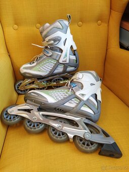 Dámské kolečkové inline silniční brusle Rollerblade wing 6.0 - 2