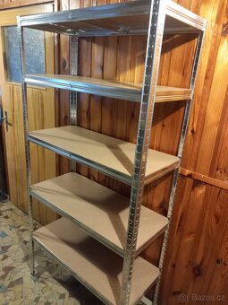 Prodám regál nosnost 900 kg 180x90x40cm - 2