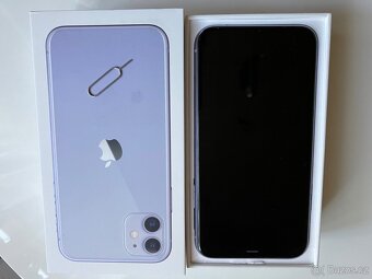 Prodám iPhone 11 purple 128GB - 2