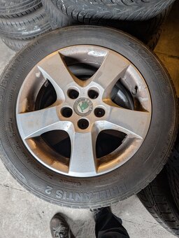 Hliníkový disk Fabia 6x14 ET43 originál Škoda - 2