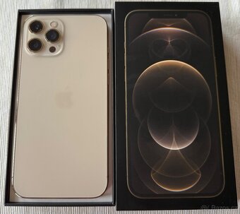 Apple 12 Pro Max 128GB zlatá - 2