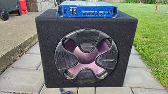 Blaupunkt woofer + zesilovač Blaupunkt GTA270 400w - 2