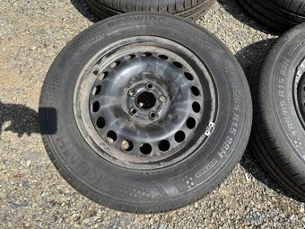 Plechové disky letni pneu Škoda Fabia IV 185/65/15 - 2