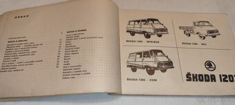 Škoda 1203 - návod k obsluze a údržbě - příručka - 2